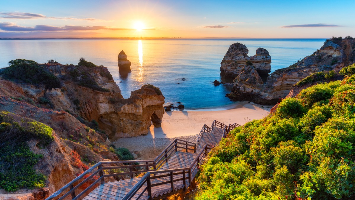 Camilo Beach (Praia do Camilo) Αλγκάρβε, Πορτογαλία