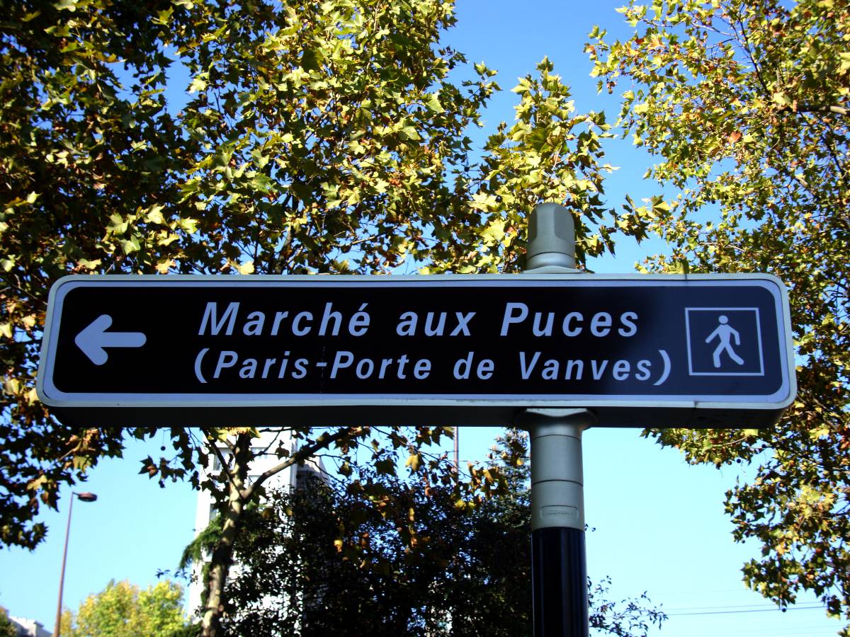 Marché aux Puces de la Porte de Vanves Παρίσι