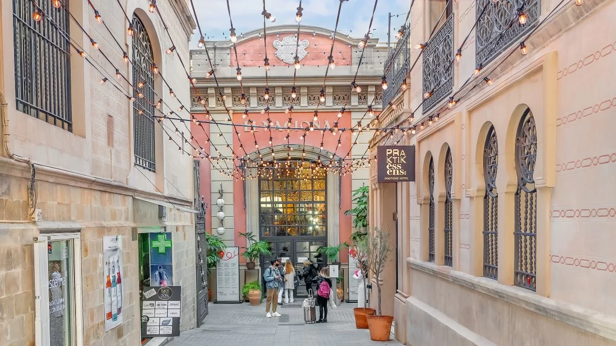 El Nacional restaurant door Βαρκελώνη