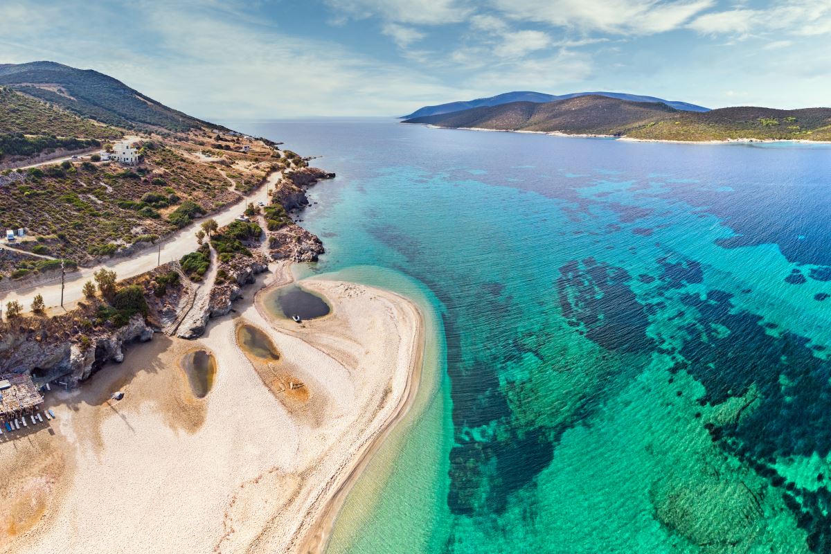 Μεγάλη Άμμος Μαρμάρι Εύβοια