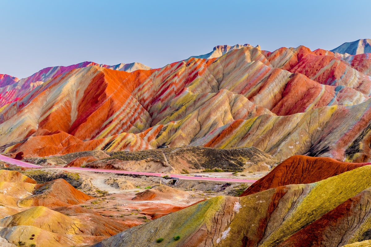 Zhangye National Geopark, Γκάνσου, Κίνα