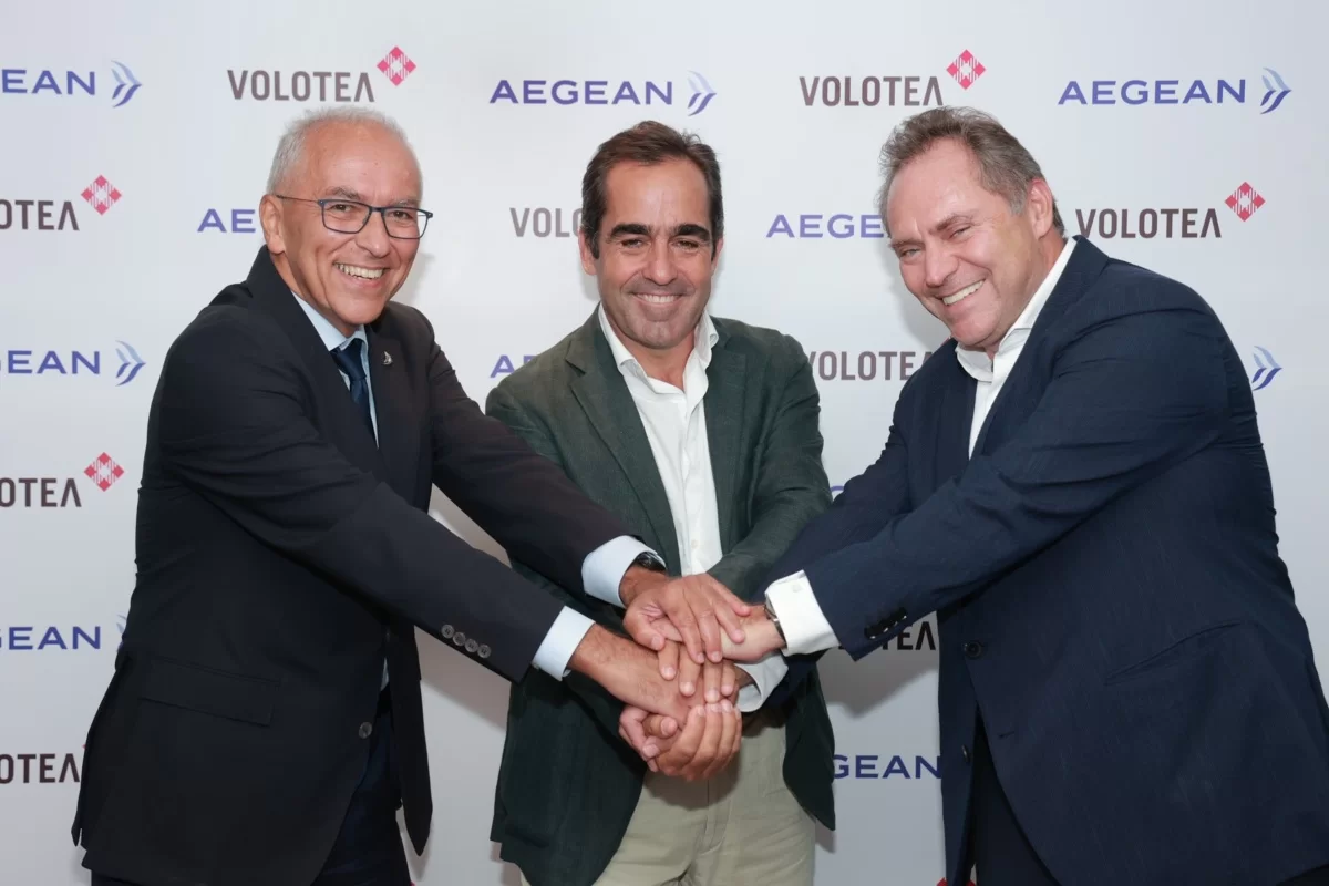 Η AEGEAN ανακοινώνει επένδυση στη Volotea ύψους €25 εκατομμυρίων