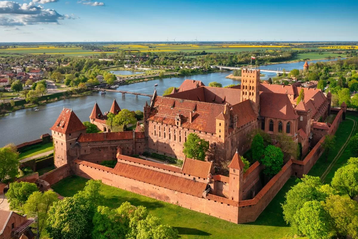 κάστρο Malbork / Πολωνία - shutterstock