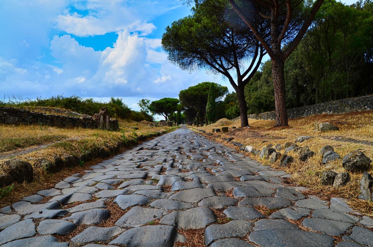 Via Appia, Ιταλία