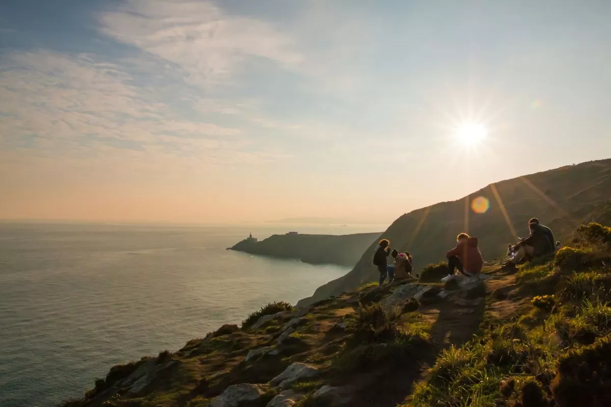 Howth cliffs , λίγο έξω από το Δουβλίνο