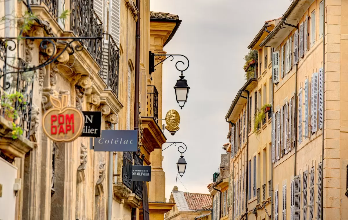 Στην Παλιά Πόλη της Aix-en-Provence