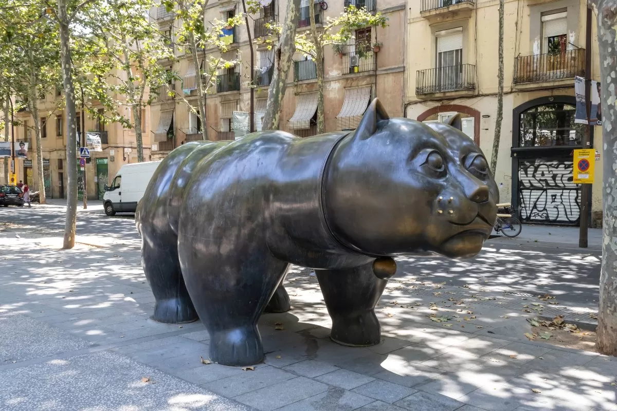 Botero’s Cat (Η γάτα του Μποτέρο) Βαρκελώνη