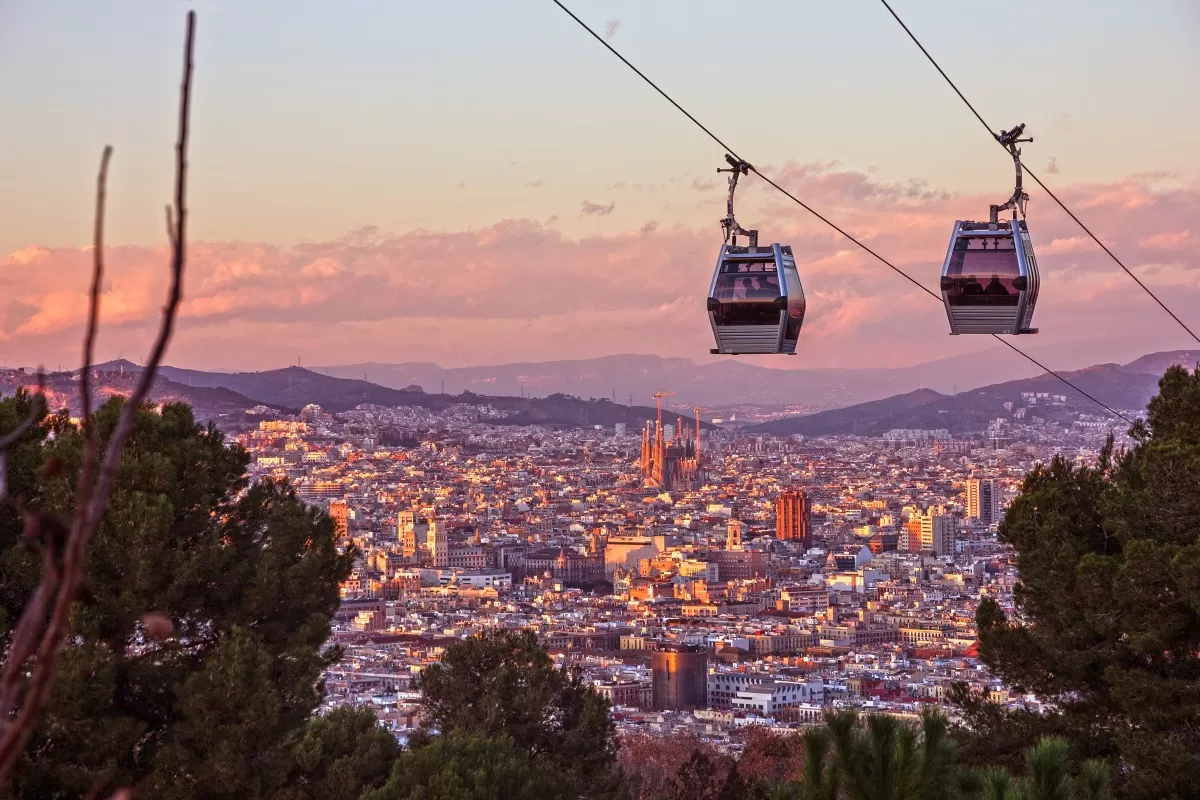 Teleferic de Montjuic Βαρκελώνη