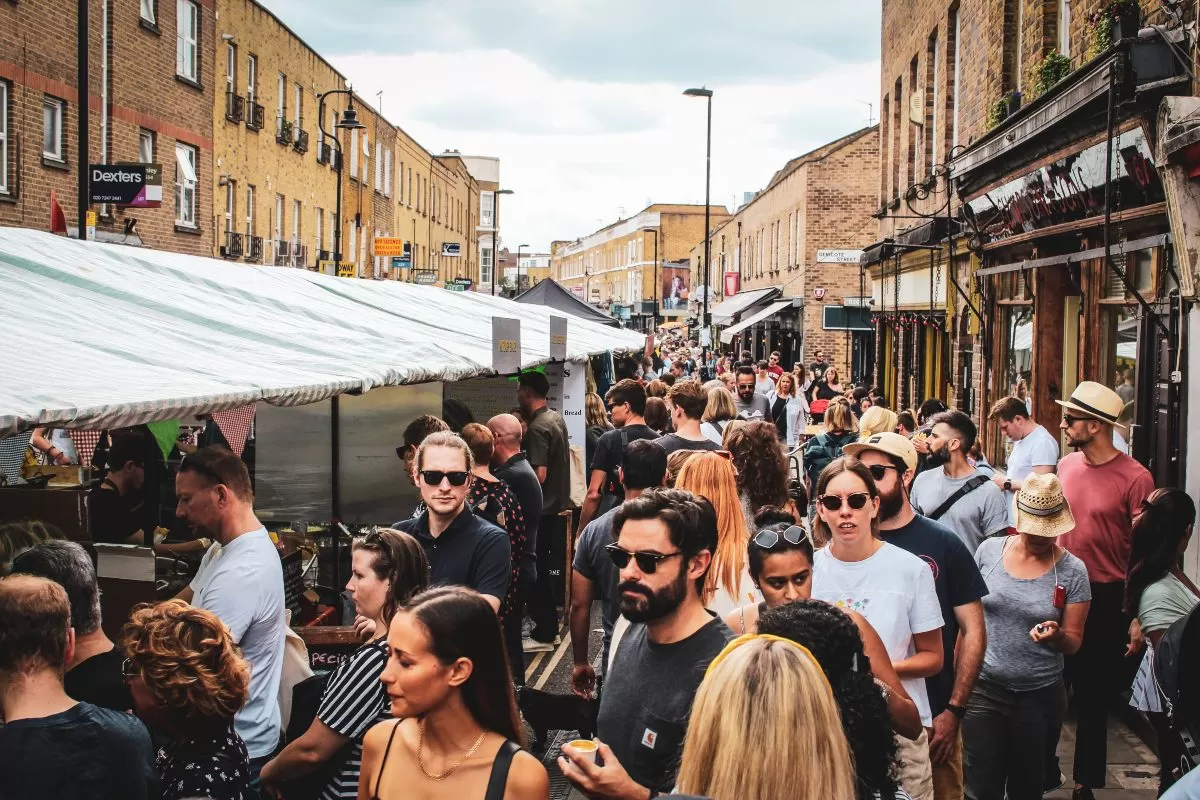 Κυριακή στο Broadway Market...  Λονδίνο