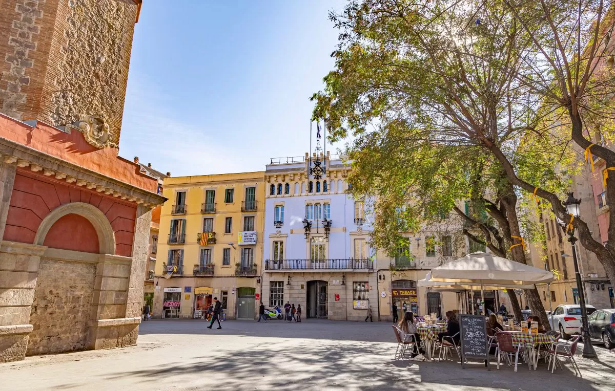 Plaça de la Vila, στη συνοικία Gracia, Βαρκελώνη